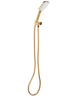 Shower Head with Hose Gold Metal 1 Spray Mode Modern Beliani