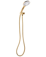 Shower Head with Hose Gold Metal 4 Spray Modes Modern Beliani