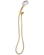 Shower Head with Hose Gold Metal 4 Spray Modes Modern Beliani