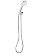 Shower Head with Hose Silver Metal 4 Spray Modes Modern Beliani