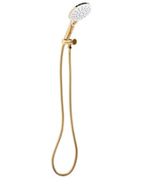 Shower Head with Hose Gold Metal 4 Spray Modes Modern Beliani