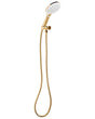 Shower Head with Hose Gold Metal 4 Spray Modes Modern Beliani
