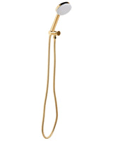 Shower Head with Hose Gold Metal 1 Spray Mode Modern Beliani