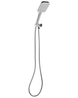 Shower Head with Hose Silver Metal 4 Spray Modes Modern Beliani