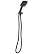 Shower Head with Hose Black  Metal 4 Spray Modes Modern Beliani