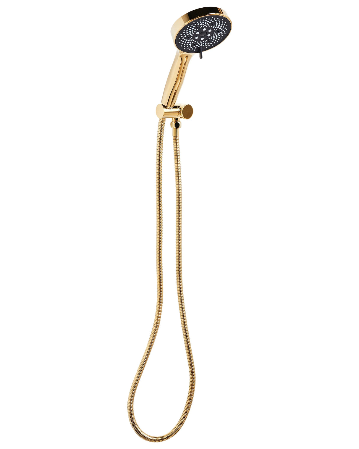 Shower Head with Hose Gold Metal 5 Spray Modes Modern Beliani