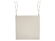 Seat Cushion for a Garden Chair Taupe Polyester Fabric UV Resistant Beliani