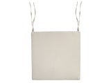 Seat Cushion for a Garden Chair Taupe Polyester Fabric UV Resistant Beliani