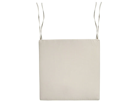 Seat Cushion for a Garden Chair Taupe Polyester Fabric UV Resistant Beliani