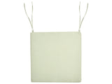 Seat Cushion for a Garden Chair Light Green Polyester Fabric UV Resistant Beliani