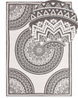Area Rug Grey and Beige Synthetic Material 160 x 230 cm Indoor Outdoor Rectangular Oriental Pattern Modern Balcony Patio Beliani