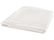 Sofa Slipcover Off-White Polyester Fabric for 3 Seater Couch Rectangular Cover Beliani