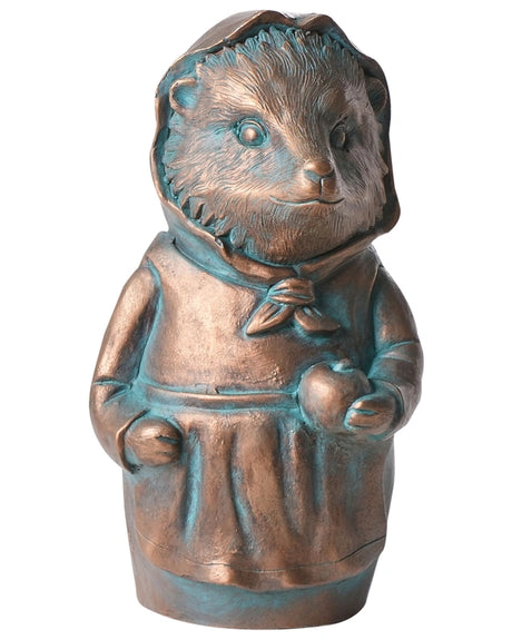 Decorative Figurine Brown MgO 37 cm Accent Piece Hedgehog Indoor Outdoor Decoration Living Room Beliani
