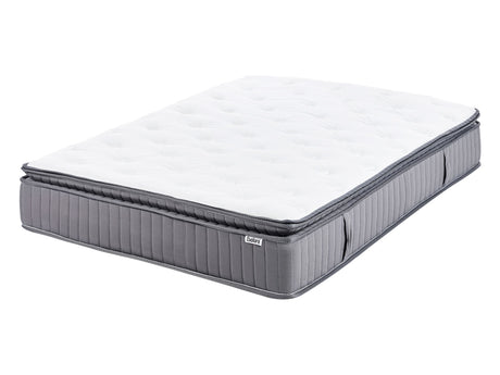 Pocket Sprung Mattress EU Small Double Size Cooling Memory Foam Filling Removable Cover 4ft Medium Firm Modern Design Quilted Beliani