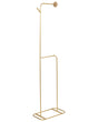 Clothes Rail Gold Iron Metal 171 cm Freestanding Rack Beliani