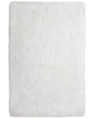 Shaggy Area Rug High-Pile Carpet Solid White Polyester Rectangular 200 x 300 cm Beliani