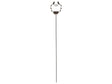 Bird Bath Brown Water Feeder for Birds Iron for Garden Outdoor Decorative Accent Beliani