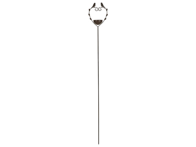 Bird Bath Brown Water Feeder for Birds Iron for Garden Outdoor Decorative Accent Beliani
