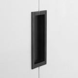 HOMCOM 2 Door Wardrobe, Modern Wardrobe with 3 Drawers and Hanging Rod for Bedroom, Black