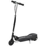 HOMCOM Folding Kids Electric Scooter Ride on Toy, Age 7-14-Black