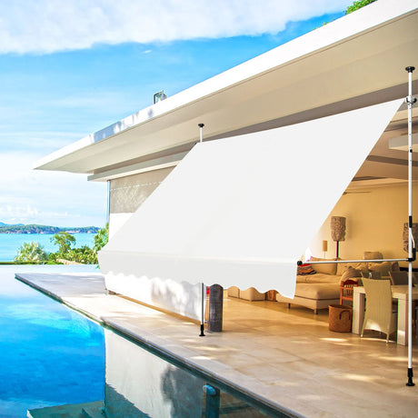 Expandable balcony awning 300x120cm