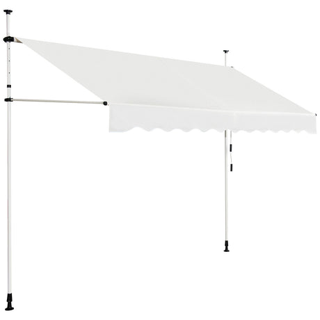 Expandable balcony awning 300x120cm