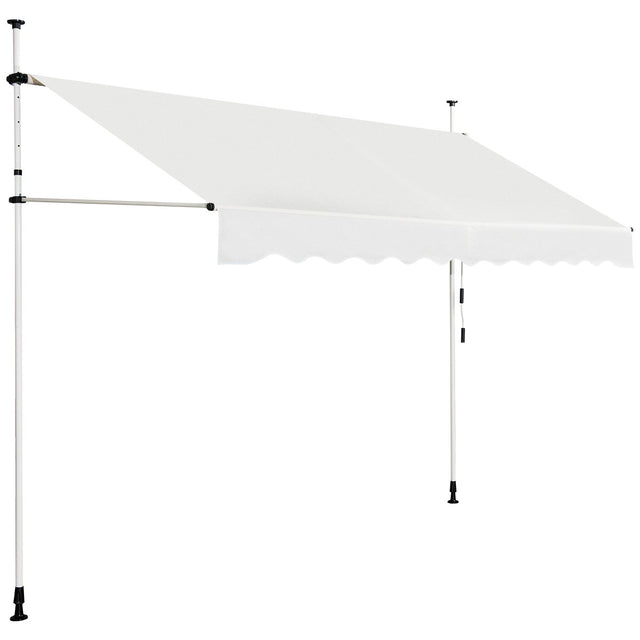 Expandable balcony awning 300x120cm