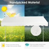 Expandable balcony awning 300x120cm