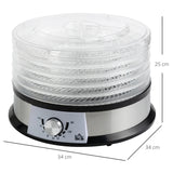 HOMCOM 40-70 Five-Tray Food Dehydrator