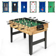 10-in-1 Multi Combo Game Table Set for Home