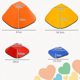 AIYAPLAY Balance Stepping Stones for Kids, 11Piece Non-Slip Stackable River Stones, Obstacle Courses for Balance and Motor Skills