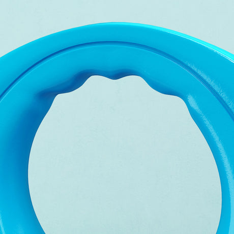 SPORTNOW 10kg Kettlebell, Kettle Bell with Wide Handle for Home Gym, Weight Lifting, Strength Training, Light Blue