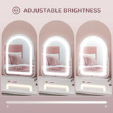 HOMCOM 33 x 44.5cm LED Vanity Mirror - White