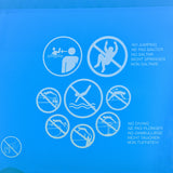 Outsunny Steel Frame Pool with Filter Pump, Filter Cartridge, Reinforced Sidewalls Rust Resistant Above Ground Swimming Pool 292 x 190 x 75cm, Blue