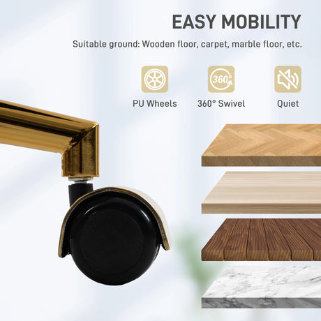 HOMCOM Faux Fur Rabbit Chair - Light Pink