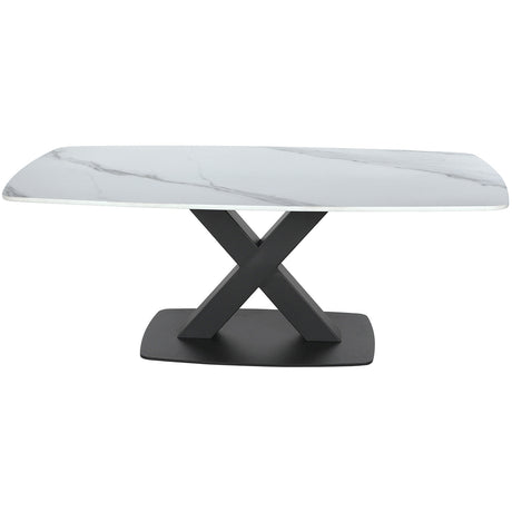 Coffee Table - In White Stone