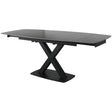 Medium Extending Dining Table 140-200cm- In Grey Stone