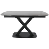 Medium Extending Dining Table 140-200cm- In Grey Stone