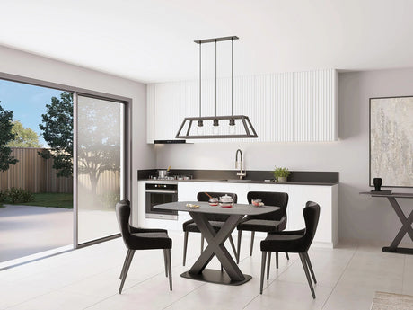 Lamp Table - In Grey Stone