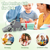 13 Pieces Convertible Modular Kids Play Couch for Nursery Playroom Bedroom-Gray