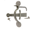 Valley Forge Gate Catches 200x30x7mm Pewter