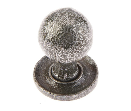 Round Cupboard Knobs 27x39mm Pewter