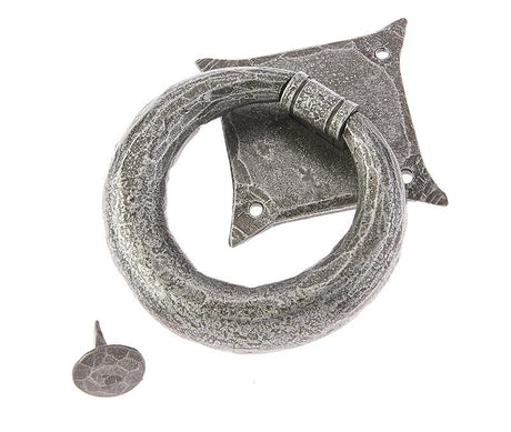 Valley Forge Ring Door Knockers 105mm Pewter