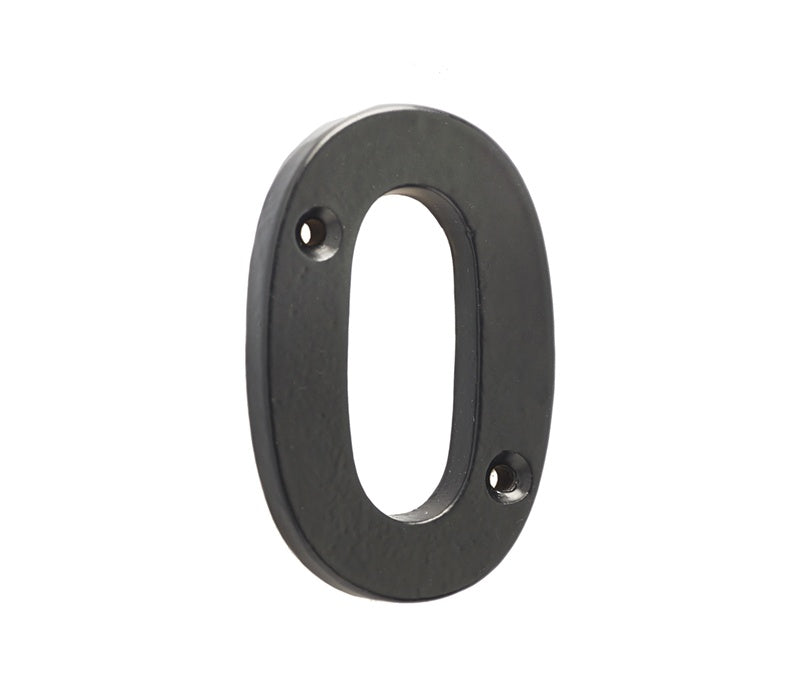 Valley Forge Door Numerals Black No. 0