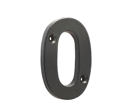 Valley Forge Door Numerals Black No. 0