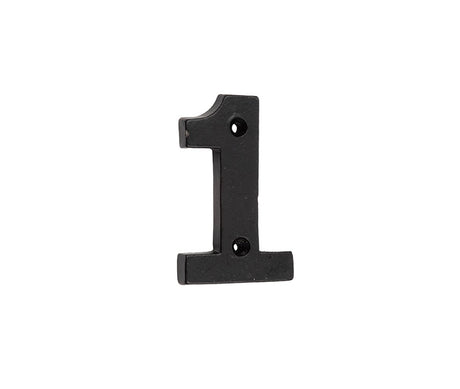 Valley Forge Door Numerals Black No. 1