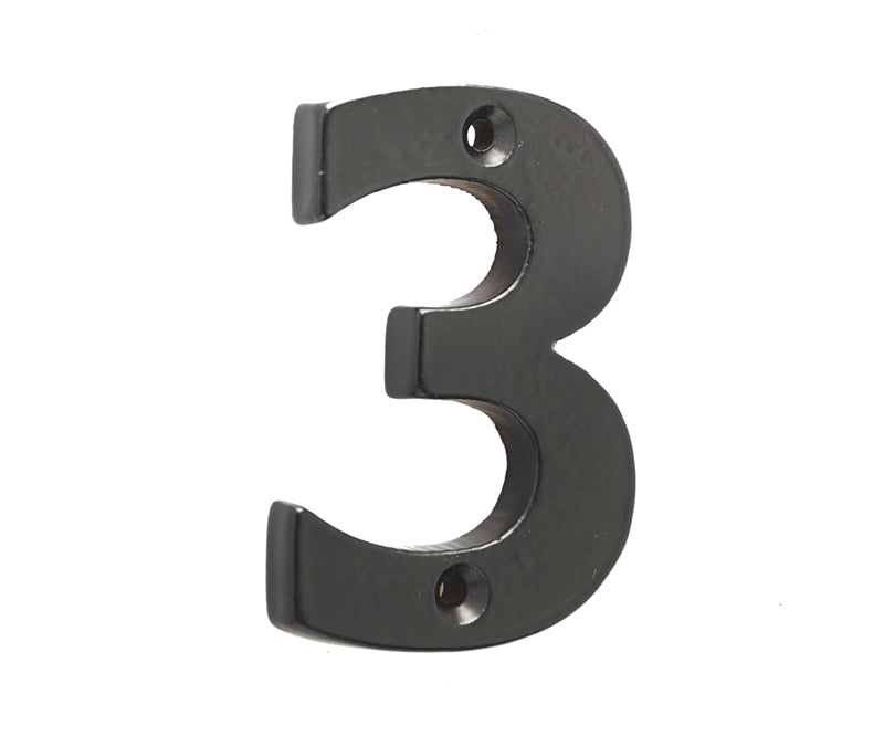 Valley Forge Door Numerals Black No. 3
