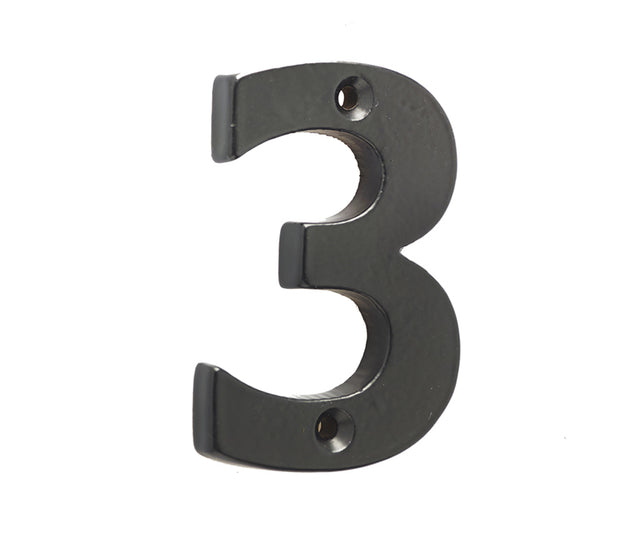 Valley Forge Door Numerals Black No. 3