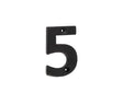 Valley Forge Door Numerals Black No. 5