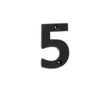 Valley Forge Door Numerals Black No. 5
